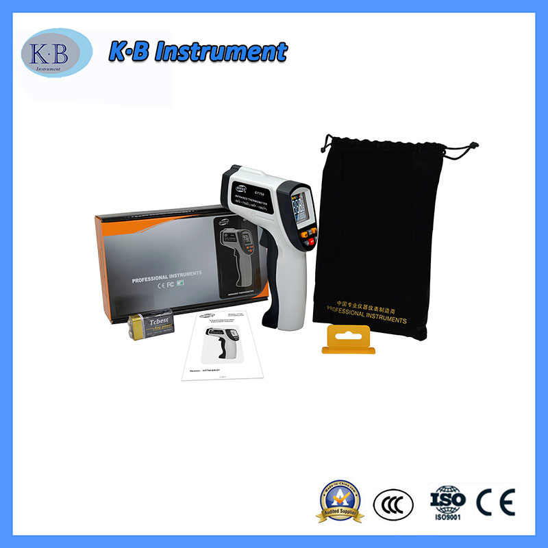カラースクリーンGT 750赤外線サーモテックデジタル温度計中国メーカー工業用卸売産業用